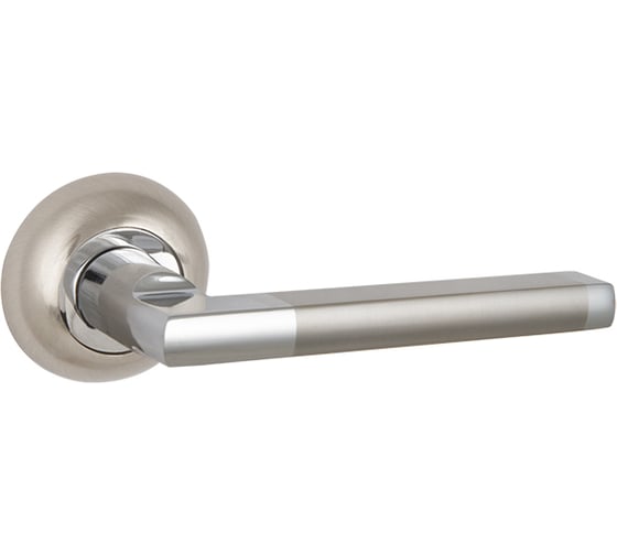 Изображение товара Раздельная ручка PUNTO AXIS ZR SN/CP-3 матовый никель/хром 41099