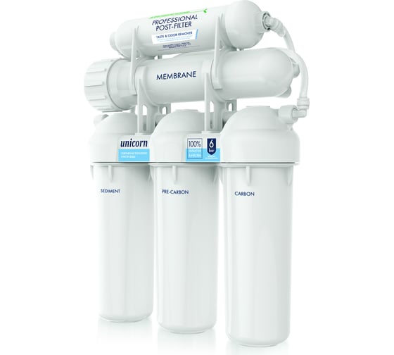 Изображение товара Обратноосмотическая система Unicorn (литая крышка) новинка 553722 FRO-5N