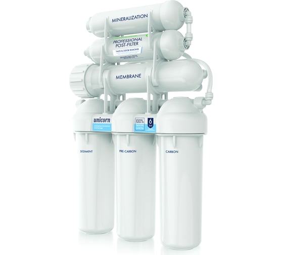 Изображение товара Обратноосмотическая система Unicorn (литая крышка) новинка 553723 FRO-6N