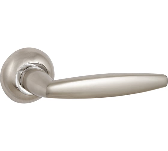 Изображение товара Раздельная ручка PUNTO SUPREME ZR SN/CP-3 матовый никель/хром 41105