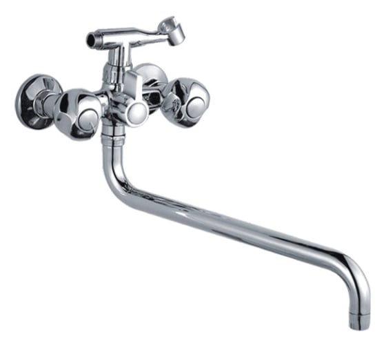 Изображение товара Смеситель для ванны LEDEME переключатель душа картридж, керамика L2726 806349