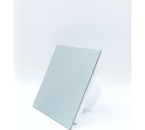 Изображение товара Вентилятор со съемной панелью в сборе ВИЕНТО LUNA Серия GORIZONT, O100, пластик, хром , шарикоподшипник LUNA GZ 100chrome