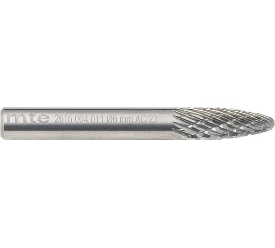 Изображение товара Бор-фреза твердосплавная MX F 6x18x6 мм MTE 2616004011