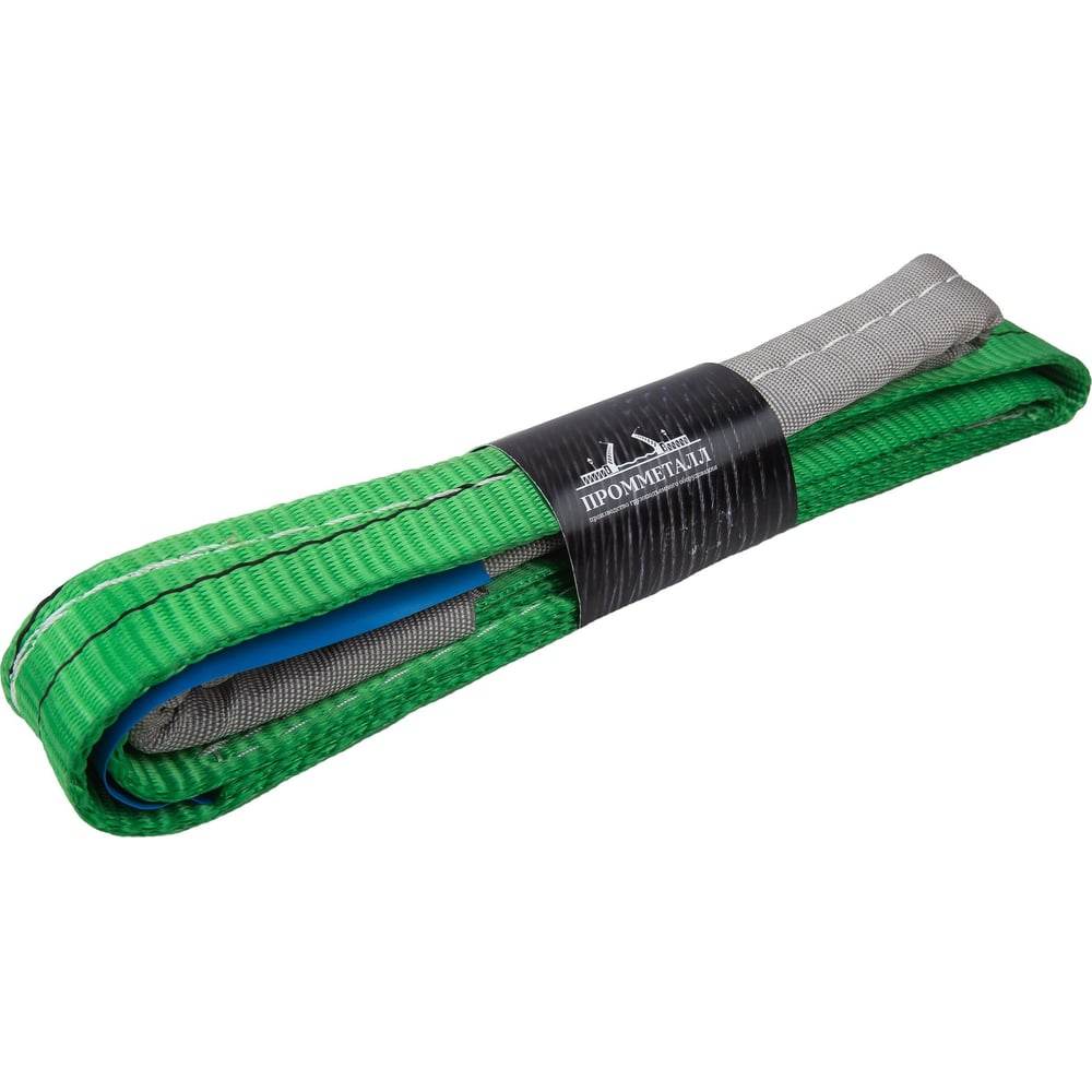 Изображение товара Грузовая стропа СТП ПРОММЕТАЛЛ 2 т 4.5 м петлевая для подъема и крепления грузов