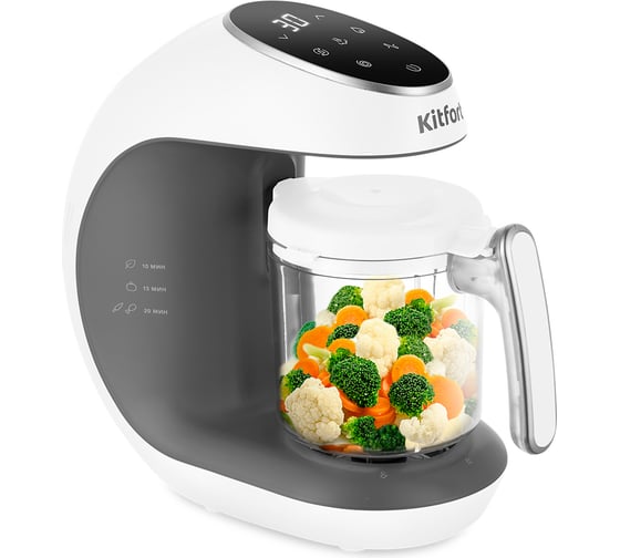 Изображение товара Блендер-пароварка Kitfort белый КТ-2322-1