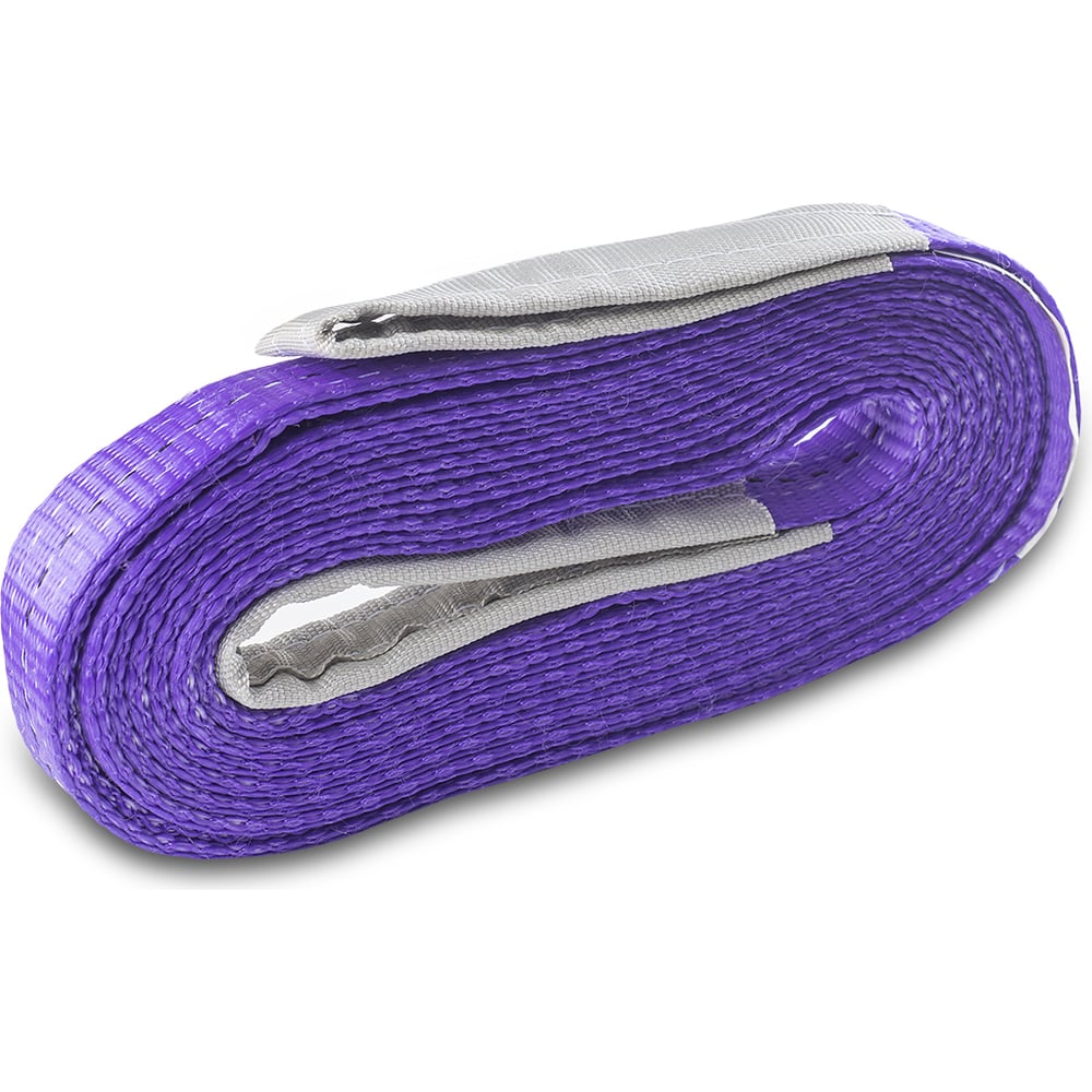 Изображение товара Текстильный строп Avto Vins 1 т 3 м петлевой полиэстер фиолетовый