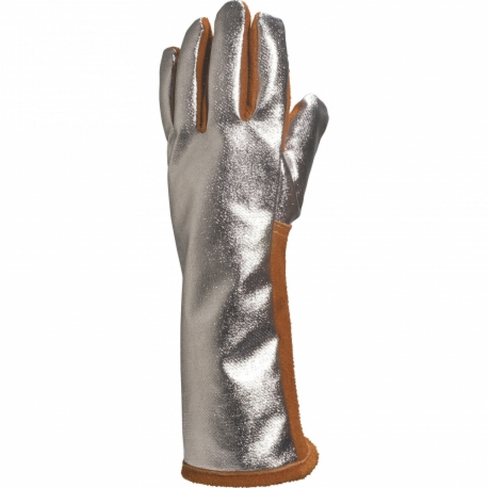 Комбинированные перчатки-краги сварщика Delta Plus 20fm36 1d перчатки мужские раз 9 с подкладом шерсть