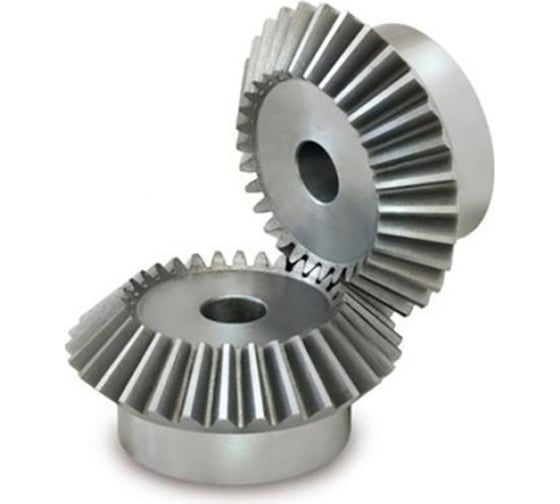 Изображение товара Коническая зубчатая пара ISKRA передаточное число: 1:2 M=2,5, Z1=16, Z2=32 C29A322 C29A322-ISKRA