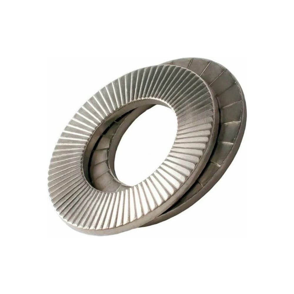 Изображение товара Клиновая шайба INFIX М16x25.4 мм А4 нержавеющая сталь 2 пары