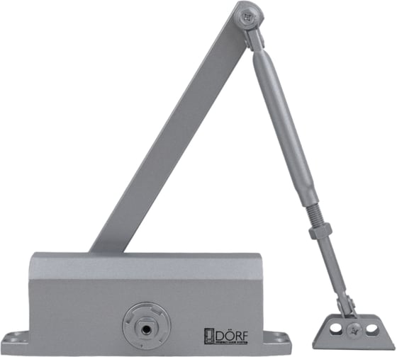 Изображение товара Дверной доводчик DORF l-8226 160 кг, серебро, 1 шт. L8226_silver