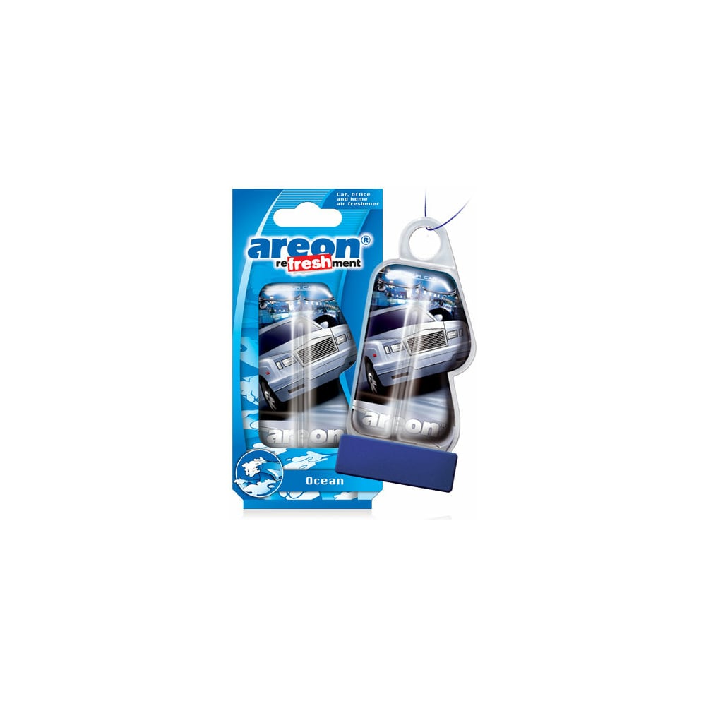 Изображение товара Ароматизатор Areon REFRESHMENT LIQUID ocean LC12 на зеркало