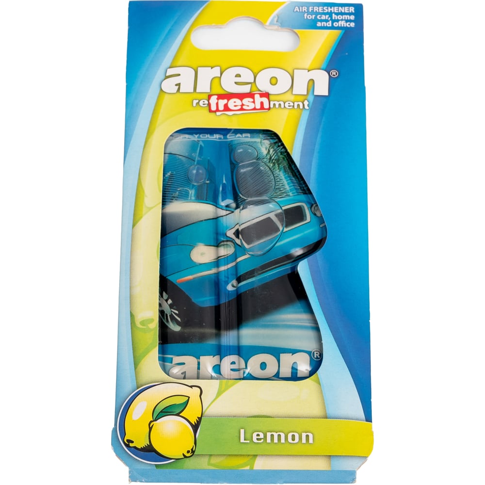 Изображение товара Ароматизатор Areon REFRESHMENT LIQUID lemon LC05 гелевый на зеркало свежий лимон