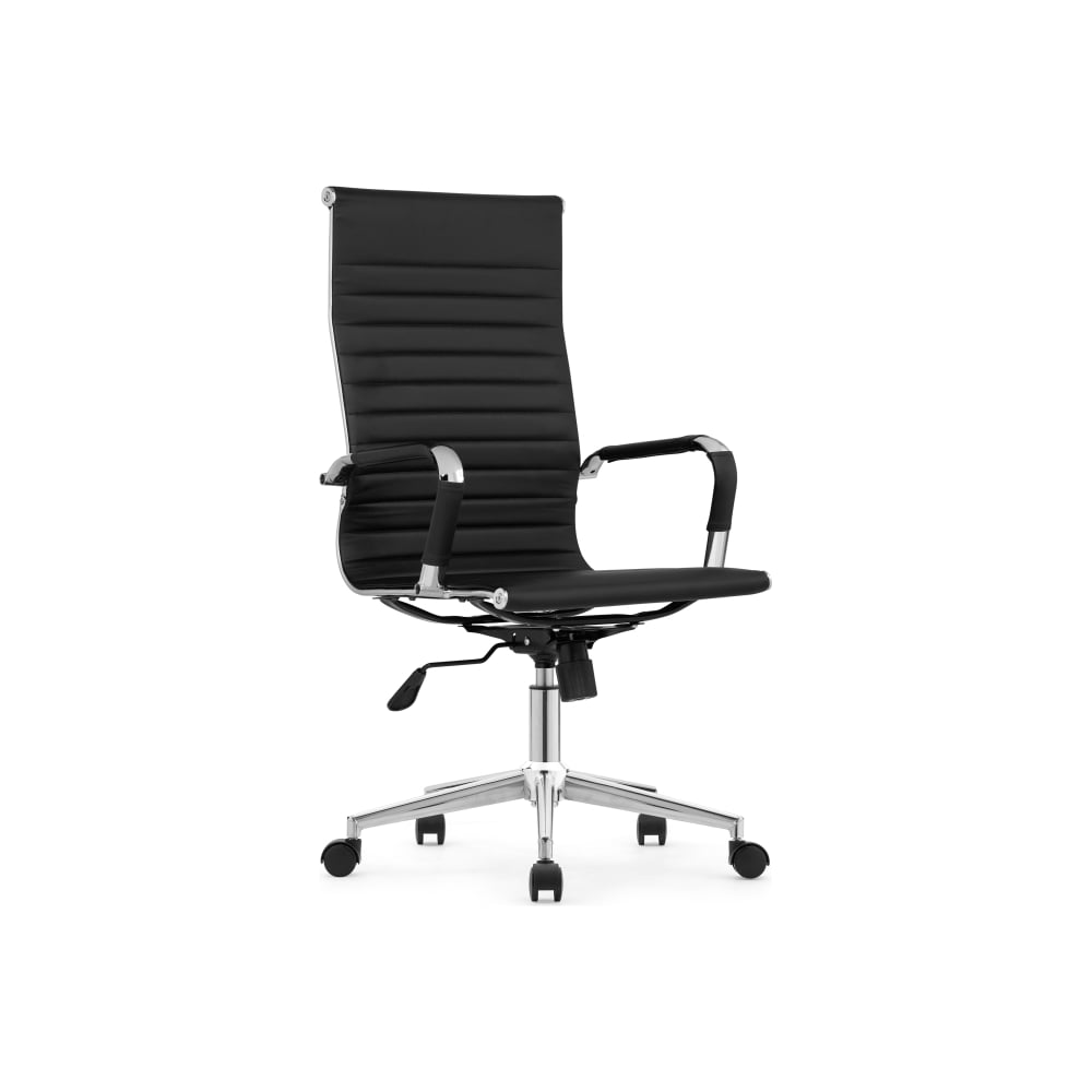 Изображение товара Компьютерное кресло Woodville reus pu black/chrome 15719