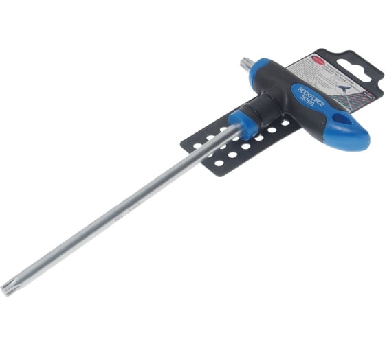 Изображение товара Ключ ЭВРИКА TORX Т-образный с прорезиненной рукояткой RF-76750G(25706)