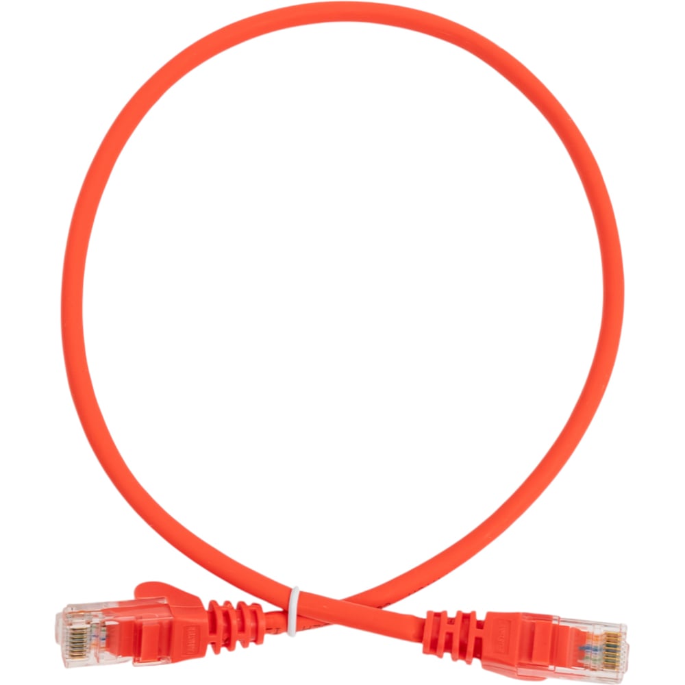 Изображение товара Патч-корд LANMASTER RJ45-RJ45 5 метров категория 5е оранжевый LSZH