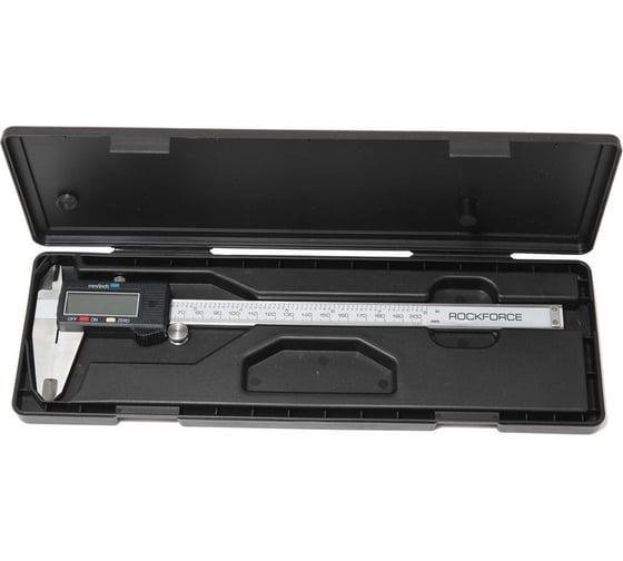 Изображение товара Электронный штангенциркуль Rockforce 0-150мм, 0.01мм; внутр. , наруж. + глубиномер RF-5096PE1(18246)