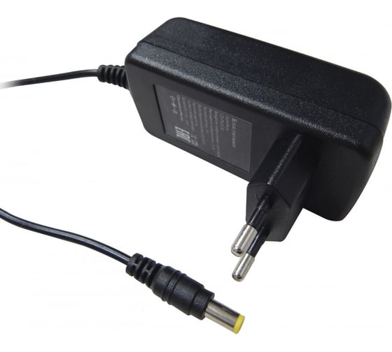 Изображение товара Блок питания ComOnyx 12 В, 2 А, 24 Вт с разъемом для подключения dc 5.5x2.1мм, co-ps12/2, 100-502