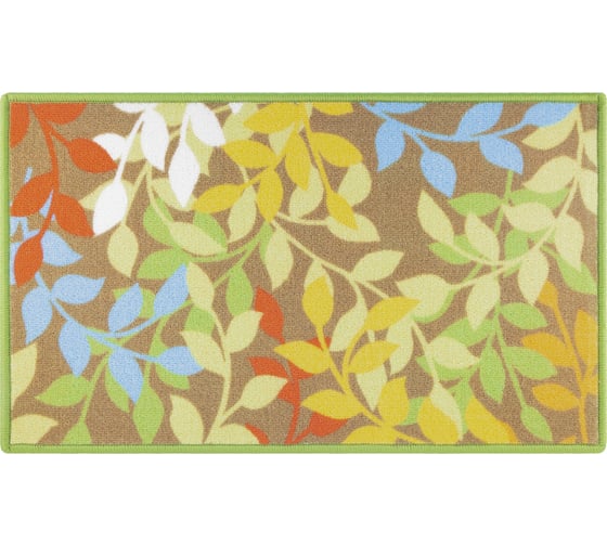 Изображение товара Коврик Sunstep fresh 45x75 см, листики 35-109