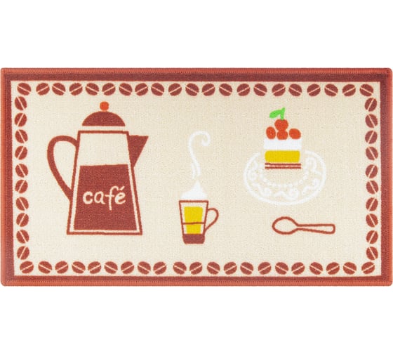 Изображение товара Коврик Sunstep fresh 45x80 см, кофейный десерт 35-121