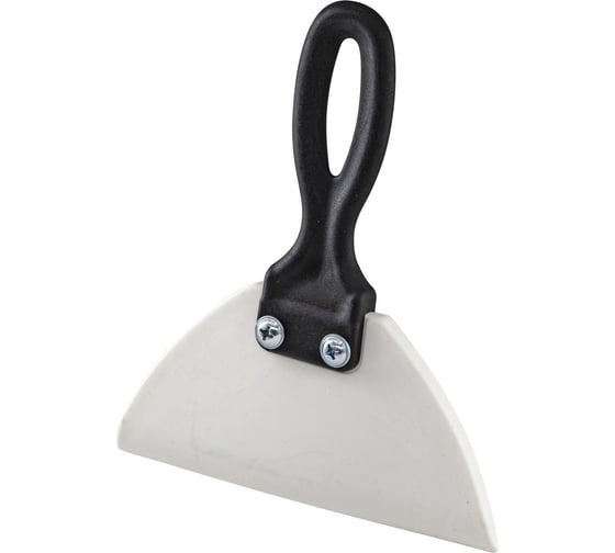 Изображение товара Шпатель РемоКолор резиновый с пластиковой ручкой, белый, 126мм, (шт.) 12-2-130