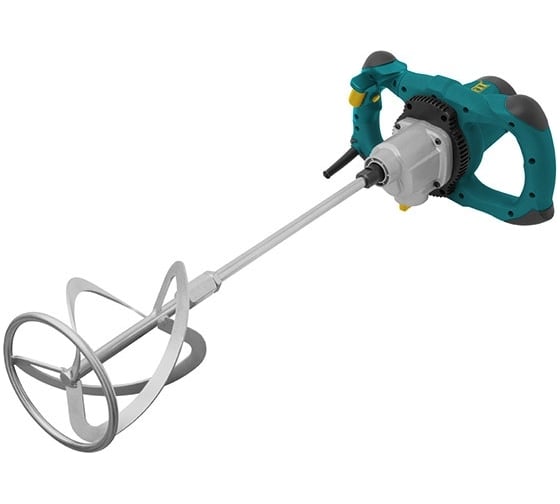 Изображение товара Миксер FIT 1600 Вт, 0-580/0-780 об/мин, 90 Нм, 145 л, двухскоростной, металлический корпус, быстрая смена щеток, резкий наклон 80042