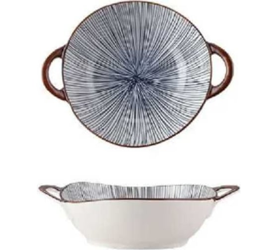Изображение товара Набор тарелок Homium Japanese Collection, Home, 2 шт., глубокая, цвет синий, D23.5 см set2homeJC03