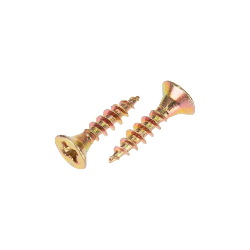 Изображение товара Универсальный саморез Kranz 3.5x16 мм, желтый цинк, пакет 1000 шт.