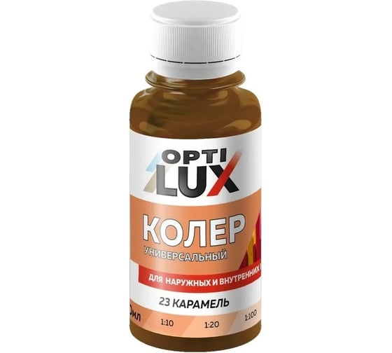 Изображение товара Колеровочная паста ОПТИЛЮКС 23 карамель 100мл 04496
