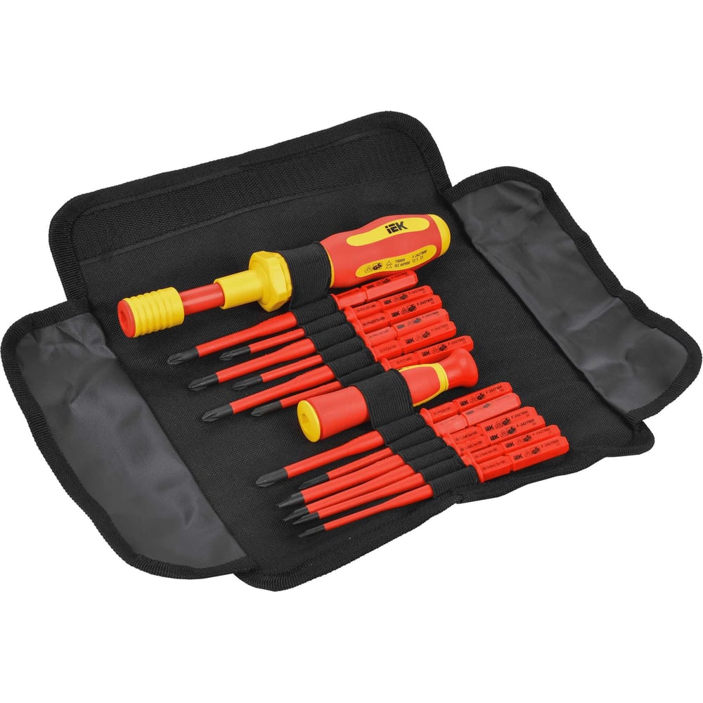 Изображение товара Отвертка IEK Arma2l 5 динамометрическая с жалами slim 14шт A2L5-NS50-T2-14