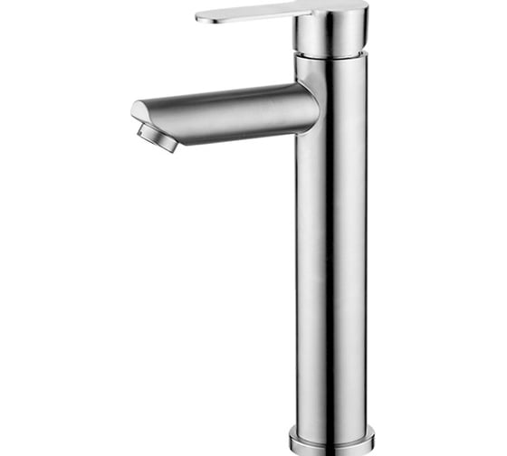 Изображение товара Смеситель для умывальника LEDEME высокий излив, картридж диаметр 35 мм с гайкой, L71103 65884