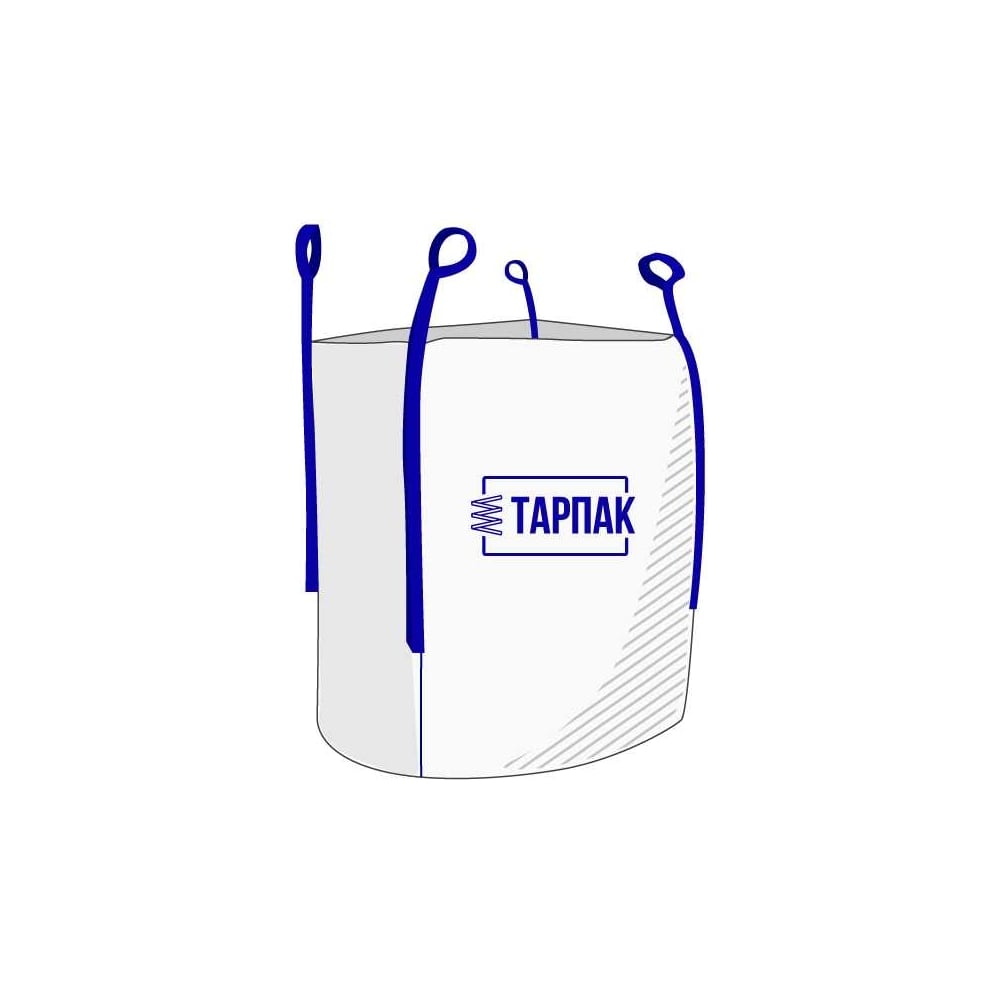 Изображение товара Биг-Бэг 95x95x130 см, 4 стропы, верх открытый, низ глухой, 5 шт Тарпак 5UP95H130V1N1L4M2A4