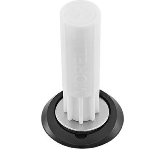 Изображение товара Скрытый дверной ограничитель MORELLI SECRET DS BL, магнитный, цвет - чёрный 9014715