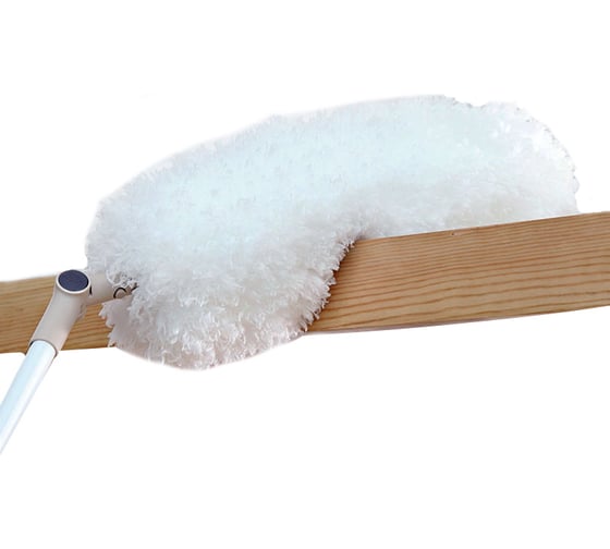 Изображение товара Метёлка для пыли Boomjoy из микрофибры, с поворотной ручкой JY8753