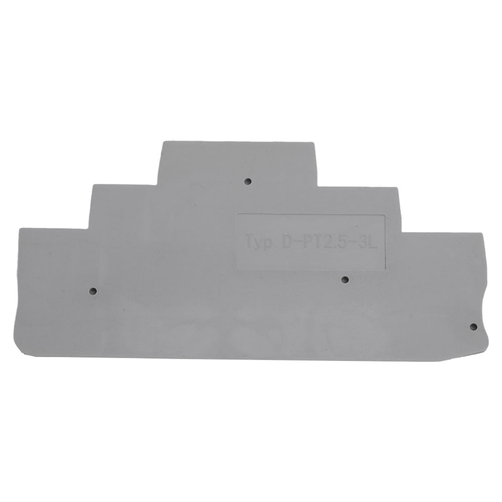 Изображение товара Торцевая заглушка STEKKER ld579 для провода 2,5 мм², серый, 100 шт