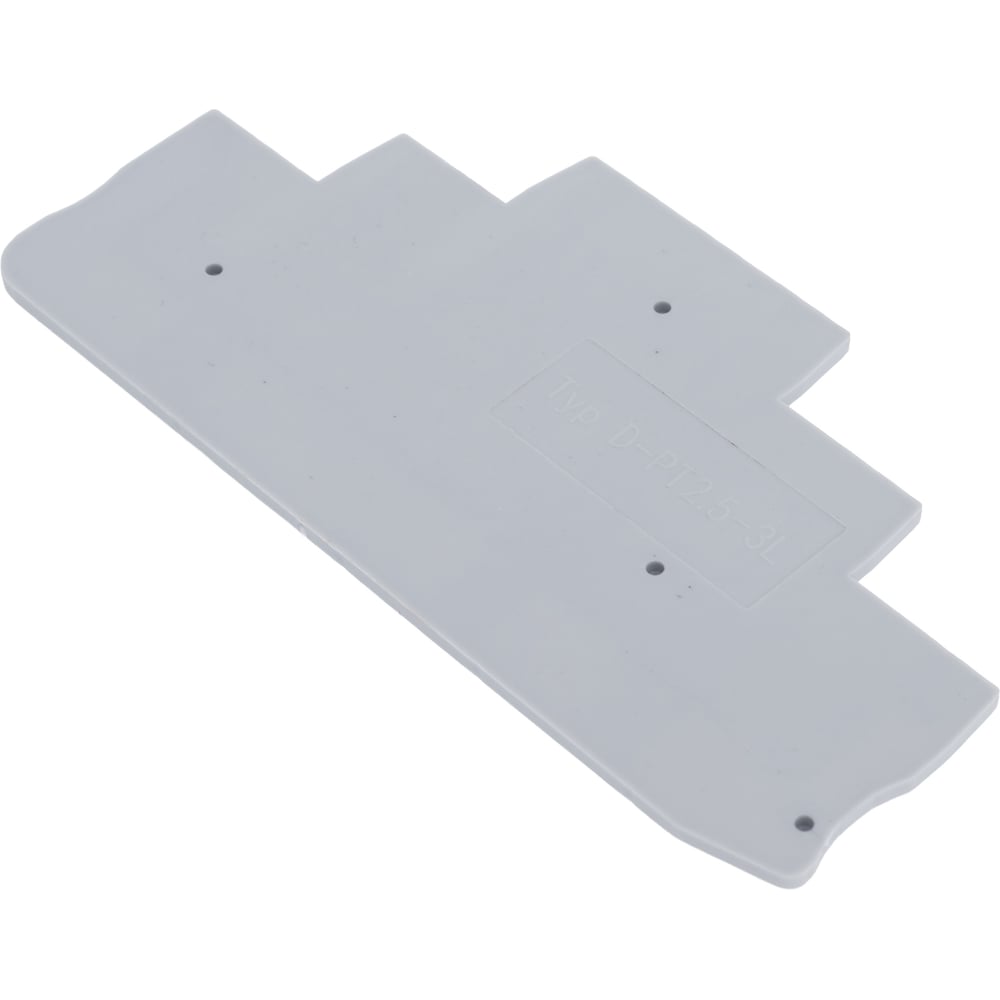 Изображение товара Торцевая заглушка STEKKER ld579 для провода 2,5 мм², серый, 100 шт