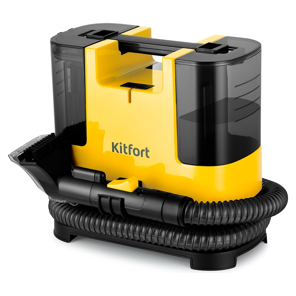 Изображение товара Моющий пылесос Kitfort черно-желтый КТ-5162-3