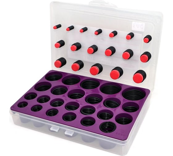 Изображение товара Набор колец резиновых уплотнительных O-Ring NBR90 hyundai 484 шт HIMPT 00-00011098