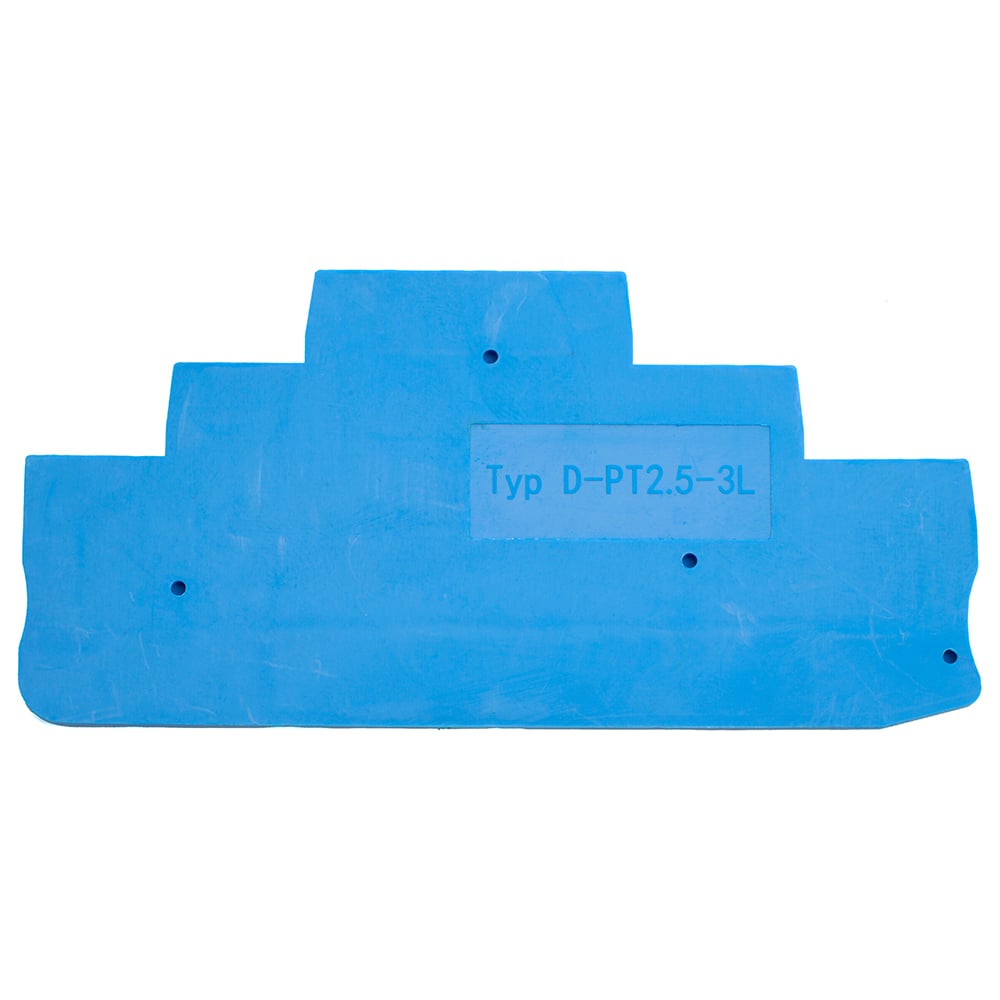 Изображение товара Торцевая заглушка STEKKER для зни ld579 4 мм² (jxb pt 4), синий ld579-1-40, 100шт в упак, 49279