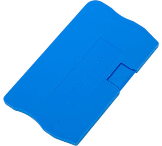 Изображение товара Торцевая заглушка STEKKER для зни ld572 2,5 мм² (jxb pt2,5), синий ld581-1-25, 100шт в упак, 49266