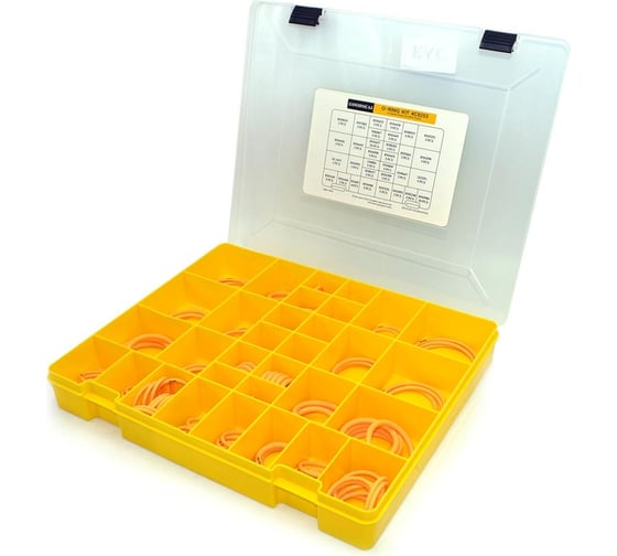 Изображение товара Набор колец силиконовых уплотнительных O-Ring Silicon70 caterpillar 4c-8253 149 шт HIMPT 00-00011092