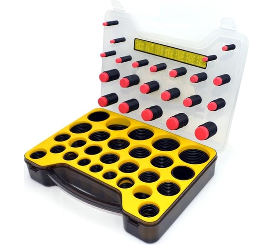 Изображение товара Набор колец резиновых уплотнительных O-Ring NBR90 jcb 670 шт HIMPT 00-00011103