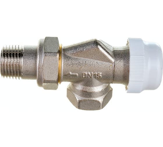 Изображение товара Термостатический клапан для радиатора VALTEC угловой с осевым управлением 1/2 VT.179.N.04