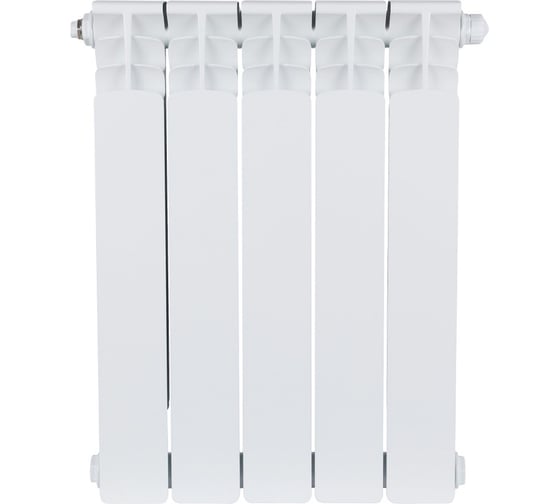 Изображение товара Биметаллический радиатор STOUT Space 500 нижнее правое подключение, 5 секций SRB-0320-050005 RG008UKOE9EUCA