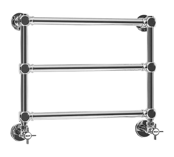 Изображение товара Полотенцесушитель IRSAP Minuette для ГВС 414/540 CL.50 T01 3 трубки, chrome MGU054B50IR01NNN01