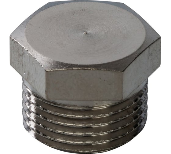Изображение товара Заглушка STOUT НР никелированная 3/8 SFT-0025-000038 RG008Q0QTICN2K