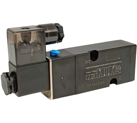 Изображение товара Пневматический распределитель 5/2 стандарт ArTorq Архимед NAMUR соленоидный, золотникового типа, G 1/4", RP1452NA.220AC