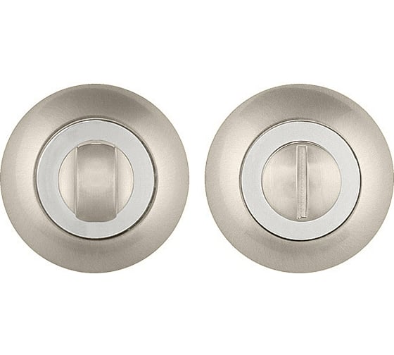 Изображение товара Поворотная ручка PUNTO BK6 TL SN/CP-3 матовый никель/хром 33239