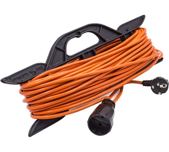 Изображение товара Силовой удлинитель Very на каркасе, 1 розетка, ПВС 2x1,5мм², 16А, 3,5кВт, б/з, 30м , (шт.) 89-0-078