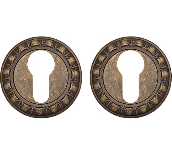 Изображение товара Накладка под цилиндр PUNTO ET MT OB-13 античная бронза 39615