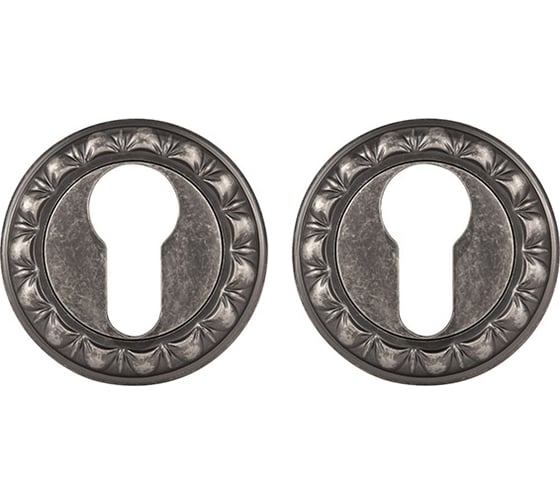 Изображение товара Накладка под цилиндр PUNTO ET MT OS-9 античное серебро 39619